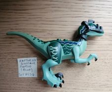 lego raptor07 dinosaur raptor/velociraptor, set jurassic world 75917