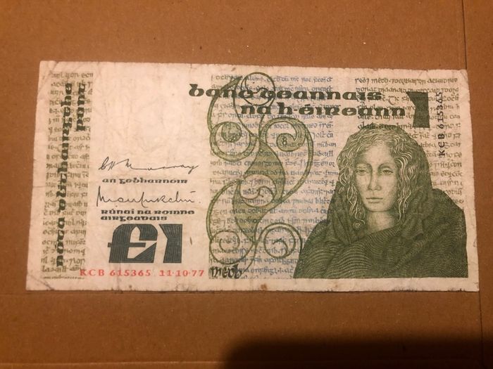 5 x Irish Pound B series