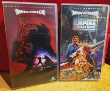 Vintage Star Wars Vhs's Sealed NEW With Leaflets Rare