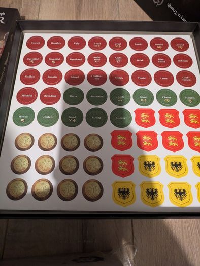Crusader Kings Board Game With Expansion Councilors Inventions Complete