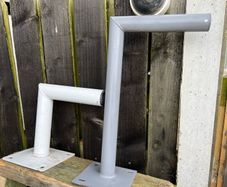 steel wall mount