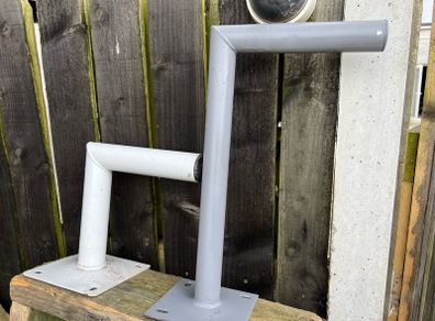 steel wall mount