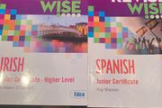 Revise wise Irish(H) and Spanish books Junior Cert