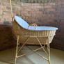 Vintage Moses Basket Crib Image 2