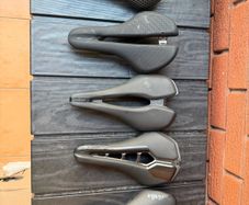 Selection of bike saddles