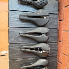 Selection of bike saddles