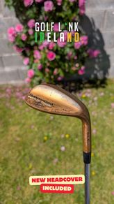 Vintage Wilson Harmonized Beryllium Copper (BeCu) 64 degree Trouble Wedge