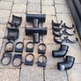 PVC Guttering, down pipe ,brackets Image 2