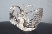 Crystal Swan - Trinket Dish or Posy Vase