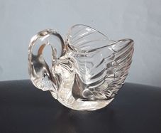 Crystal Swan - Trinket Dish or Posy Vase