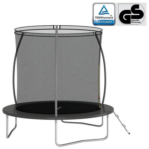Trampoline Set Round 244x55 cm 100 kg
