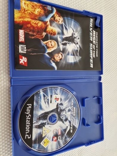 Fantastic Four Rise of the Silver Surfer PlayStation2 Ps2 Games Original