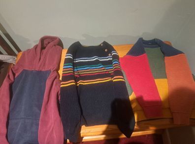 3 x NEXT boys jumpers
