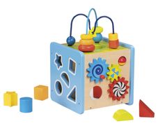 Wooden Activity cube