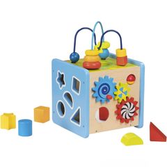 Wooden Activity cube