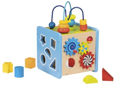 Wooden Activity cube