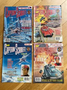 Captain Scarlet and the Mysterons Bundle x 4 Comics