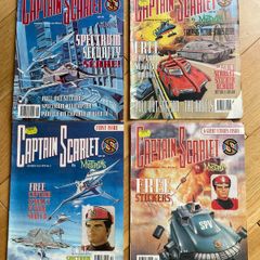 Captain Scarlet and the Mysterons Bundle x 4 Comics