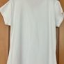 Ladies White Top with Pearls Image 3