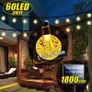 Solar Garden Lights, 60 LED 36ft Waterproof Outdoor String Lights Solar Powered Crystal Ball Decorative Lights for Garden,Patio,Yard,Home,Chrismas Tree,Parties,Warm White, 36feet Image 2