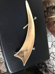Horn trinket tray