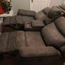 Luxury 2-Seater Electric Recliner Sofa with Console Image 3