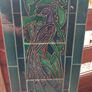 Pair of Art Nouveau antique tiled side panels for fireplace, extremely heavy, D18 Image 8
