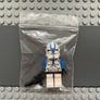 lego Star Wars sw0445 Clone Trooper, 501st Legion (Phase 2) minifigure- Blue Arms, Large Eyes Image 3
