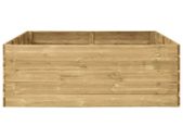 Garden Raised Bed 200x150x54 cm Impregnated Pinewood