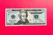Usa  20. Dollars   2013. Letter  (  D 4 )   CLEVELAND ( Uncirculated )