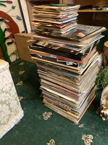 vinyl records