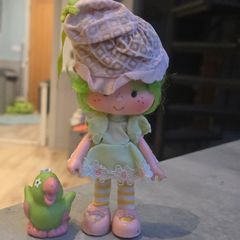 Lime Chiffon Friend with Parrot Parfait pet but complete outfit HTF AGC Kenner A.G.C same era as MLP G1 My Little Pony