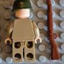 Lego compatible, military figures, soviet russian infantry. 15 figures plus rifles. Image 2