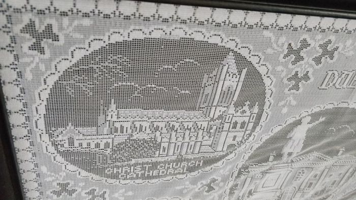 Original Dublin Buildings Pic in Lace