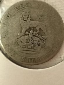 English Shilling 1922