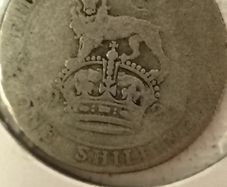 English Shilling 1922