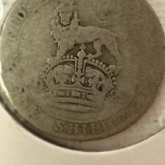 English Shilling 1922