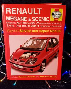 Haynes Renault Megan and Scenic Manual.