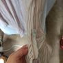 Rose and white striped linen shirt or shirt dress Image 4