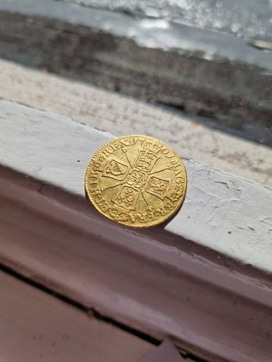 1701 William 3rd Full Gold Guinea. Beautiful and Scarce.