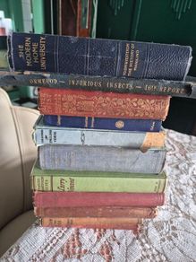 11 Vintage old books