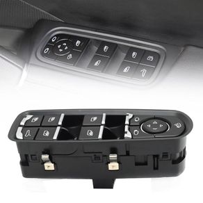 Front Right Window Control Switch, Replacement for Porsche Cayenne Macan Panamera 2009-2016, Replaces 7PP959858R 7PP959858AF