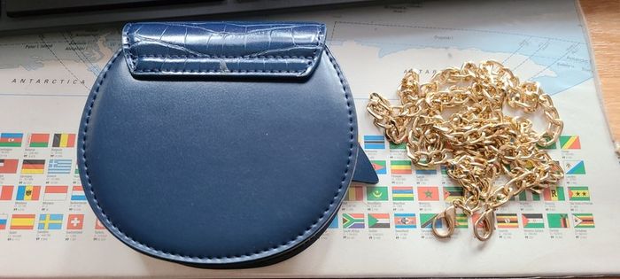 Pedro Buckled Croc-Effect Shoulder Micro Bag