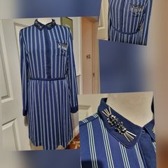shirt dress,midi