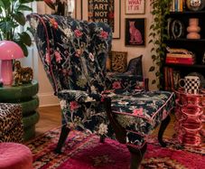 parker Knoll wingback armchair