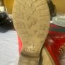 Embassy London Brick Lane red leather brogue boots size 37 Image 4