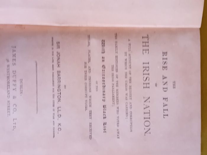 The Rise And Fall Of The Irish Nation