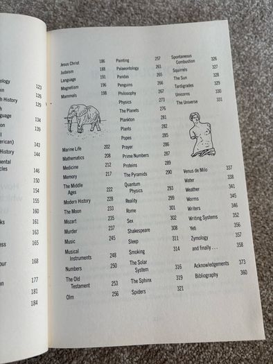 The Bumper Book of Things That Nobody Knows Book