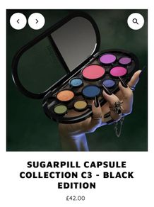 Sugarpill Capsule palette collection eyeshadow
