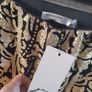 gold black skirt size m Image 4